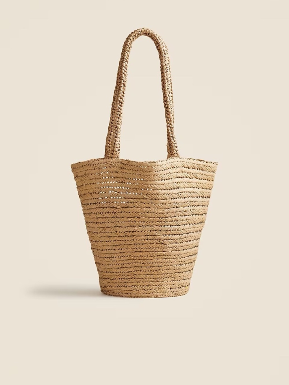 J.Crew Handwoven Straw Tote NWT